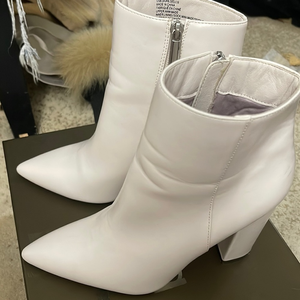 Pointy toe booties